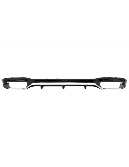 Paraurti posteriore diffusore d'aria w/ scarico Chrome Edition per Mercedes E-Class W213 AMG Line (16-19) E63 Design
