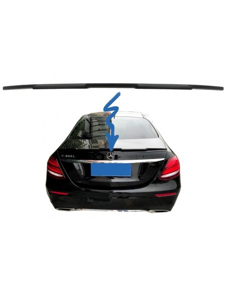 Spoiler portabagagli per Mercedes E-Class W213 (16-19) Nero opaco