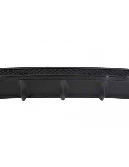 Diffusore posteriore e punte di scarico per MERCEDES E-Class W212 S212 AMG Sport Line Facelift (13-16) Nero E63 Design