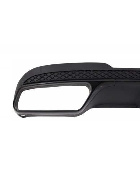 Diffusore posteriore per MERCEDES E-Class W212 S212 AMG Sport Line Facelift (13-16) E63 Design Nero