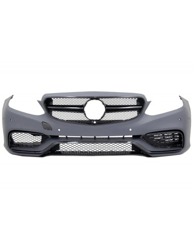 Kit estetico per Mercedes E-Class W212 Facelift (13-16) con scarico lucido edizione nera di design E63