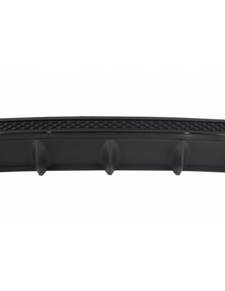 Diffusore posteriore w/ scarico suggerimenti tubo di scarico nero per MERCEDES E-Class W212 S212 AMG Sport Line Facelift (13-16)