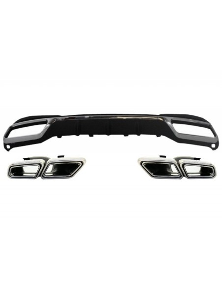 Il diffusore posteriore w/si capovolge per MERCEDES E-Class W212 S212 Facelift (13-16)