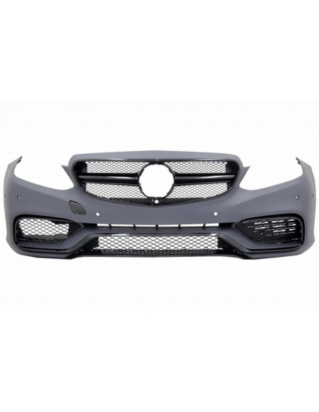 Paraurti anteriore per Mercedes E-Class W212 S212 Facelift (13-16) w/ Diffusore posteriore per Sport Pack Black Edition
