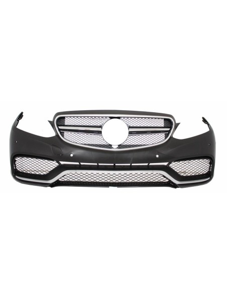 Paraurti anteriore w/ Diffusore posteriore e silenziatore di scaricoChrome per Mercedes E-Class W212 Facelift (13-16)