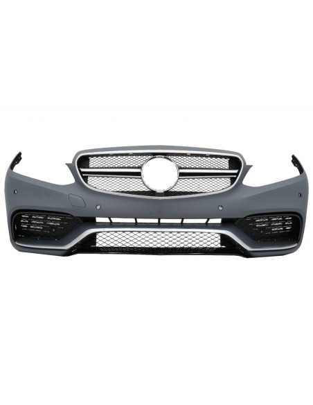 Paraurti anteriore w/ Diffusore posteriore e silenziatore di scarico Suggerimenti nero per Mercedes E-Class W212
