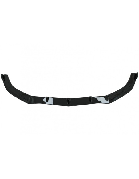 Estensione del labbro dello spoiler anteriore per Mercedes E-Class W212 S212 Facelift Sport Line (13-16) Piano Black