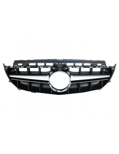 Griglia centrale per Mercedes E-Class W213 S213 C238 A238 (16-19) Chrome Black E63 Design