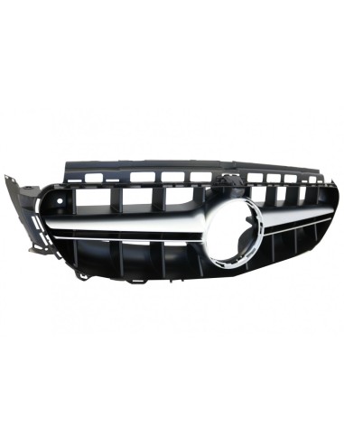 Griglia centrale per Mercedes E-Class W213 S213 C238 A238 (16-19) Chrome Black E63 Design
