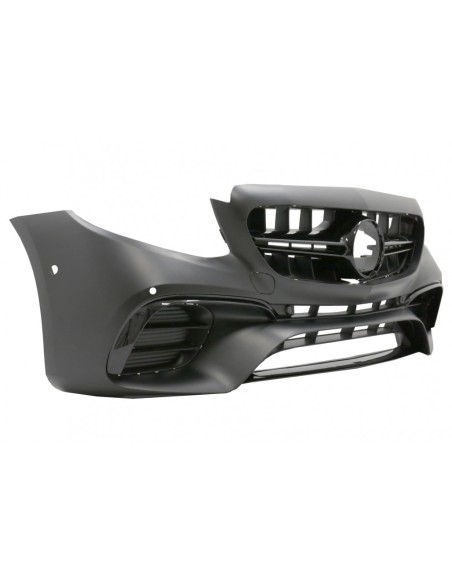 Paraurti anteriore per Mercedes E-Class W213 S213 C238 A238 (16-19) E63 Design Black Edition