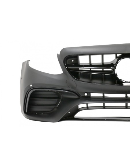 Paraurti anteriore per Mercedes E-Class W213 S213 C238 A238 (16-19) E63 Design Black Edition