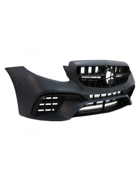 Paraurti anteriore per Mercedes E-Class W213 S213 C238 A238 (16-19) E63 Design Black Edition