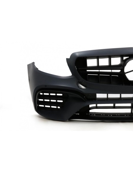 Paraurti anteriore per Mercedes E-Class W213 S213 C238 A238 (16-19) E63 Design Black Edition