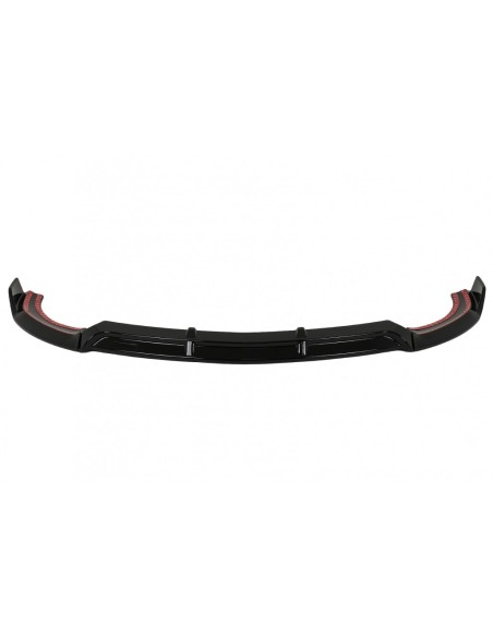Labbro paraurti anteriore per Mercedes E-Class W213 S213 C238 A238 (16-19) Sport Look Piano Nero