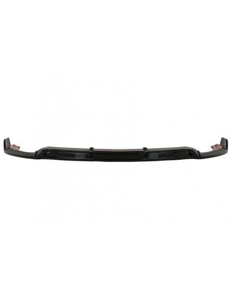 Labbro paraurti anteriore per Mercedes E-Class W213 S213 C238 A238 (16-19) Sport Look Piano Nero