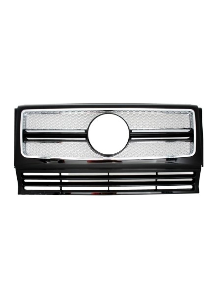 Griglia anteriore per Mercedes G-Class W463 (1990-14) Nuovo G65 Design Chrome Edition