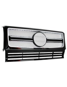 Griglia anteriore per Mercedes G-Class W463 (1990-14) Nuovo G65 Design Chrome Edition 2