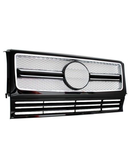 Griglia anteriore per Mercedes G-Class W463 (1990-14) Nuovo G65 Design Chrome Edition
