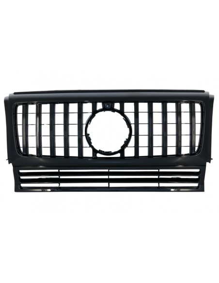 Griglia anteriore per Mercedes G-Class W463 (1990-14) Nuovo G63 GT-R Panamericana Design All Black