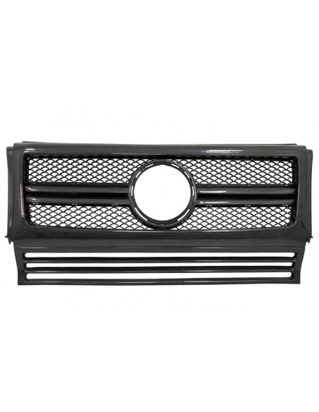 Griglia anteriore per Mercedes G-Class W463 (1990-14) G65 Design Real Carbon Edition
