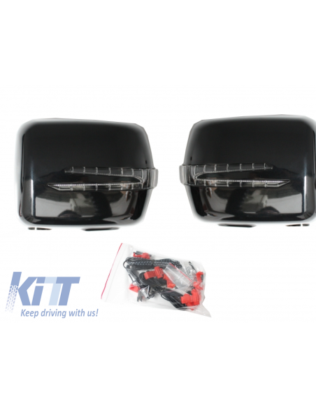 per MERCEDES W463 G-Class specchio copre w/ freccia led luci di svolta (1990-12)
