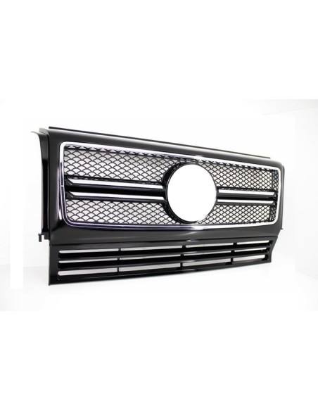Griglia anteriore per Mercedes G-Class W463 (1990-12) Telaio cromato G65