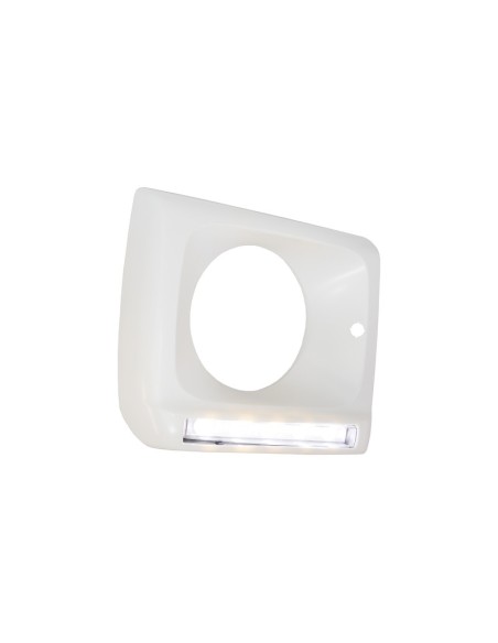 Fari copre w/ LED DRL luce di marcia diurna per Mercedes G-Class W463 (1989-up) G65 Design Chrome