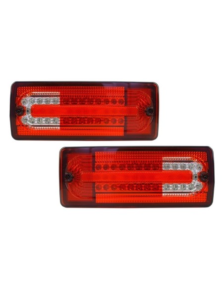 Fanali posteriori a LED per Mercedes G-Class W463 (1989-15) Rosso Chiaro