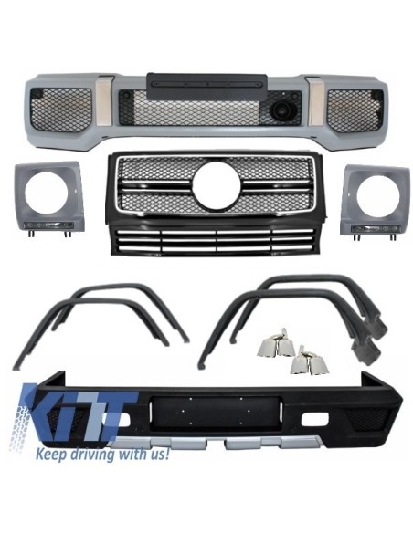 Completa conversione Retrofit Body Kit w/ per Mercedes G-Class W463 (1989-18) G63 G65 Design