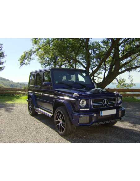 Pacchetto fuori strada del piatto di slitta del paraurti anteriore Mercedes G-class W463 (1989-18)