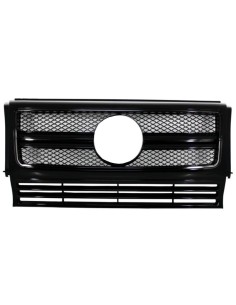 Griglia anteriore per Mercedes W463 G-Class (1990-12) Nuovo G65 G63 Design Piano Full Black Edition