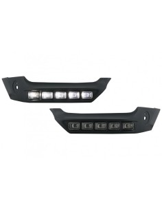 Paraurti anteriore Spoiler LED DRL estensione per Mercedes G-Class W463 (1989-up)