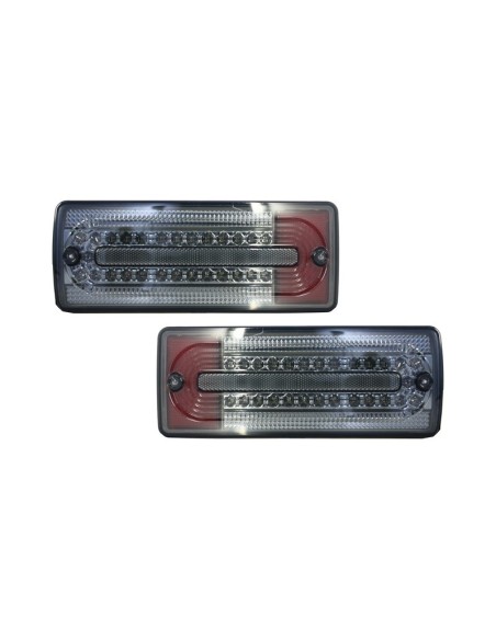 Fanali posteriori a led per MERCEDES Benz classe G W463 (1989-15) Rosso fumo