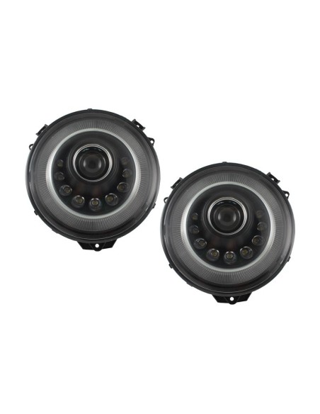 Fari a LED per Mercedes G-Class W463 (05-17) Bi-Xenon M-Look dinamico segnale sequenziale