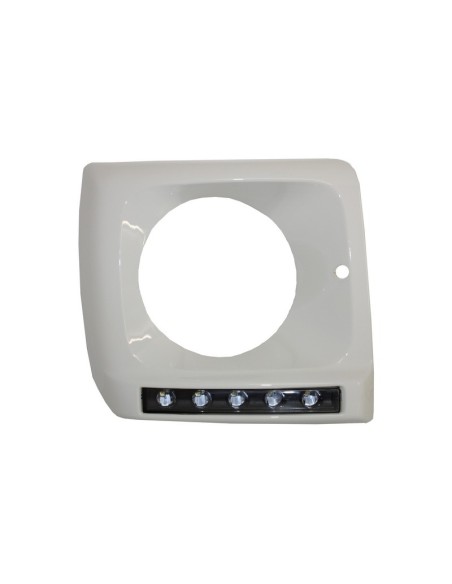 Fari copre bianco w/ LED DRL luce di marcia diurna per Mercedes G-Class W463 (1989-12) G65 Design