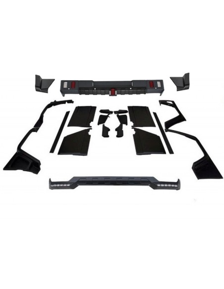 Kit di personalizzazione in fibra di vetro per Mercedes G-Class W463 (1989-18) con design aggressivo B-Star