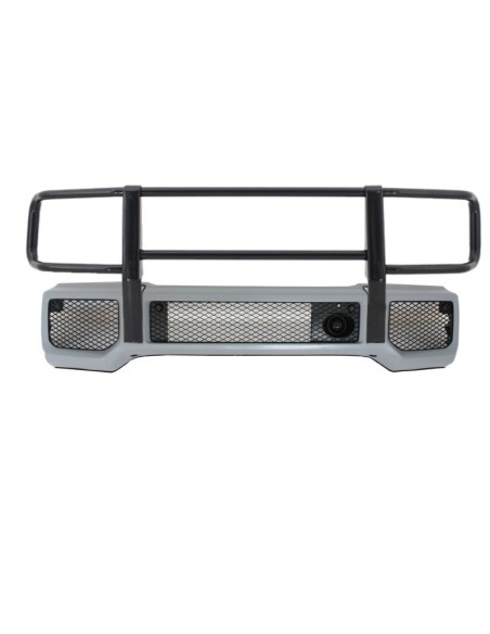 Paraurti anteriore w/ Bullbar nero per Mercedes G-Class W463 (1989-17) G65 Design