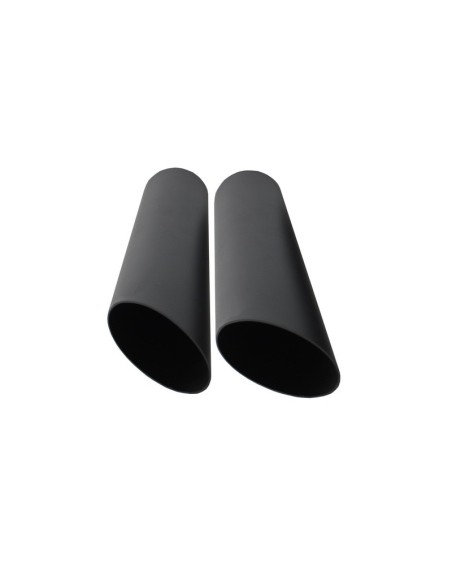 Silenziatore di scarico suggerimenti nero per MERCEDES Benz W463 G500 G55 G63 G65 G-Calss (1998-up) B Design