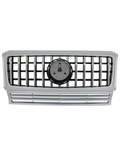 Griglia anteriore per MERCEDES G-Class W463 (1990-14) G63 GT-R Panamericana Design Argento