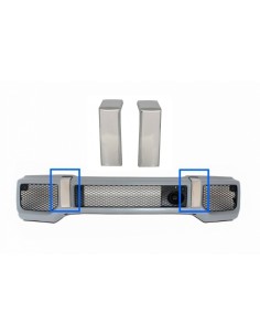Parti cromate per paraurti anteriore G65 Design Mercedes G-Class W463 (1989-17)