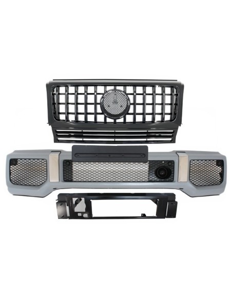 Paraurti anteriore w/ Griglia per Mercedes G-Class W463 (1989-17) G65 G63 GT-R Panamericana Design