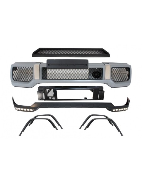 Kit Carrozzeria per Mercedes G-Class W463 (1989-17) G65 Design LED DRL Extension
