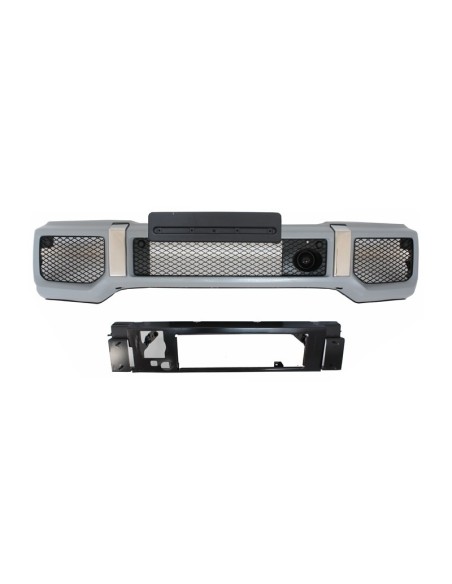 Paraurti anteriore w/ Griglia argento per MERCEDES G-Class W463 (1989-17) G63 GT-R Panamericana Design