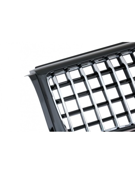 Griglia anteriore per Mercedes G-Class W463 (1990-14) GT-R Panamericana Vertical Design esclusivo Chrome
