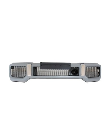 Kit completo di conversione per Mercedes G-Class W463 (1989-17) G63 G65 Design w/ Griglia anteriore Panamericana Piano Nero