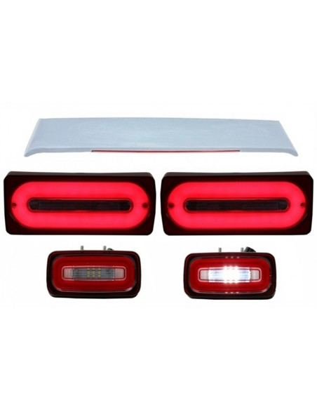 LED accendono lo spoiler sequenziale di Antivari ROSSO della luce w/nebbia per la classe W463 del benz G di MERCEDES