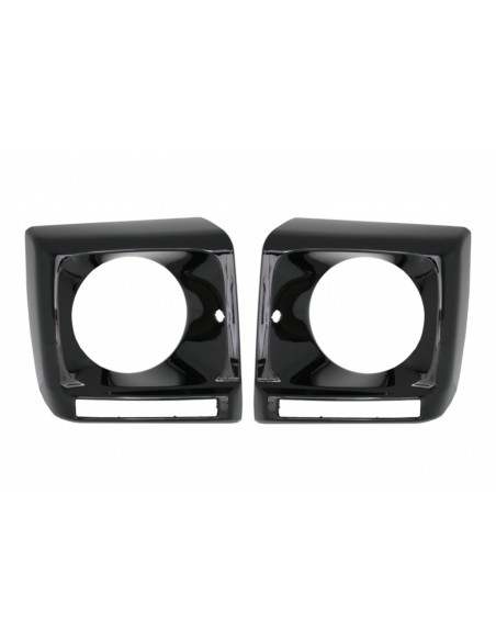 Fari Cover Nero per Mercedes G-Class W463 (1989-18) G65 Design