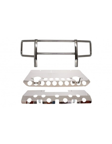 Pattini Off Road pacchetto Under Run protezione w/ Bullbar per Mercedes classe G W463 (1989-18)