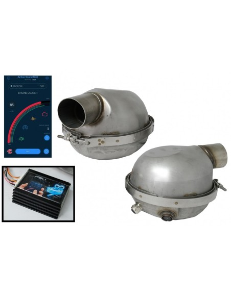 Sistema audio attivo per Mercedes G-Class W463 (1989-18) G500 G55 G63 G65 e qualsiasi auto w/ CAN-Bus V8