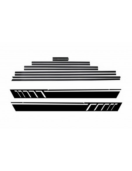 Paraurti ant. w/ nero Bullbar cromato MERCEDES G-Class W463 (1989-18) G63 G65 Design (93)